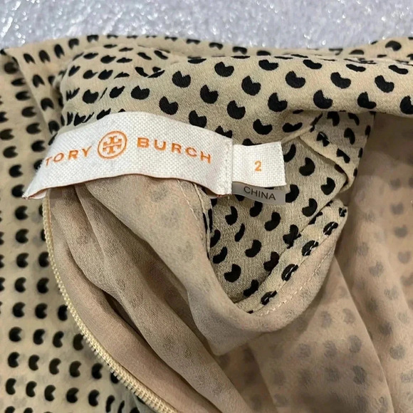 [2]Tory Burch Colette Silk LS Dress - Picture 10 of 10